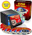 6 Marketing PLR Audio eBooks